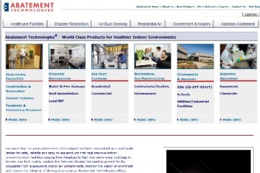 Abatement Techologies Web Example